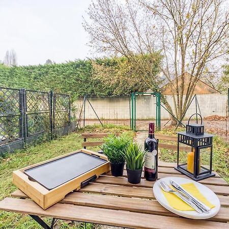 Cocoon - Jardin - Boite A Cle - Wi-Fi Apartment Baulne Luaran gambar
